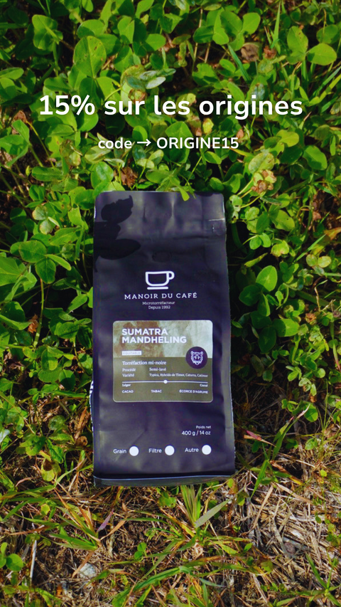 15% sur les origines