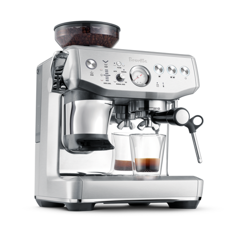 Machine à café manuelle Barista Express® Impress acier inoxydable brossé – Breville