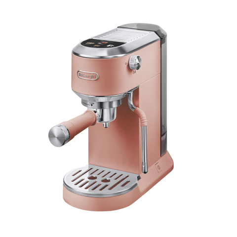Machine à espresso compacte Dedica Duo Cold Brew rose – De'Longhi