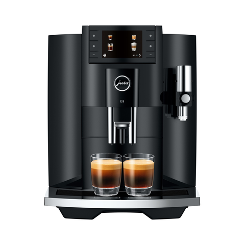 Machine à café automatique E8 Piano Black (nouvelle génération) - JURA