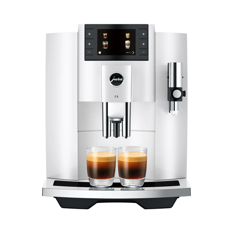 Machine à café automatique E8 blanche (nouvelle génération) – JURA